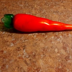 Blown glass fruit decor